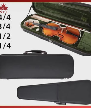 Draagbare Vioolkoffer van Oxford Doek - Bescherming voor 4/4, 3/4, 1/2, 1/4 Maten