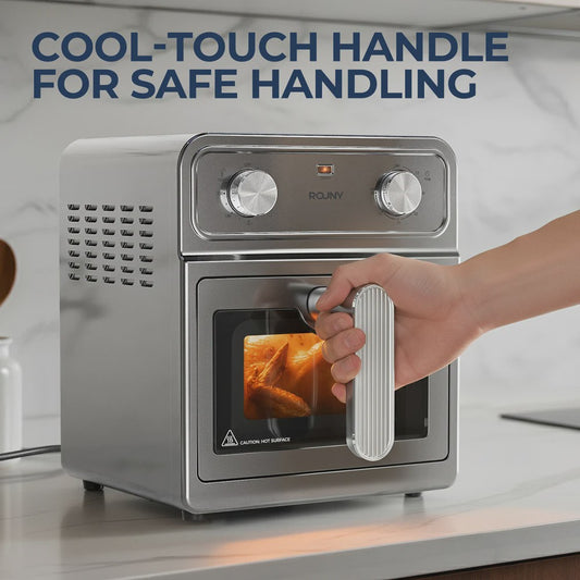 Ruime Airfryer Oven (6.5L) - Perfect voor Gezonde Maaltijden en Babyvoeding
