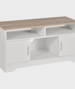 Homcom Tv Cabinet Large Storage Space Open Shelves 105X40X52 cm