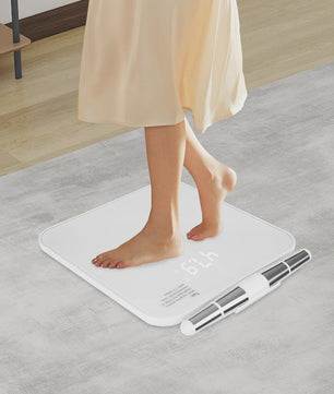 8 Elektroden Smart Personenweegschaal Wit - Bluetooth Body Composition Monitor