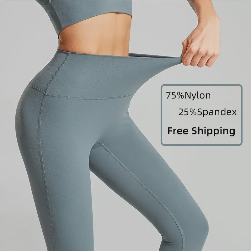 Comfortabele Dames Leggings - Hoge Taille Yoga & Fitness Broek