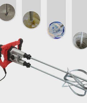 Krachtige 1800W Verf- en Mortelmixer met 2 Snelheden