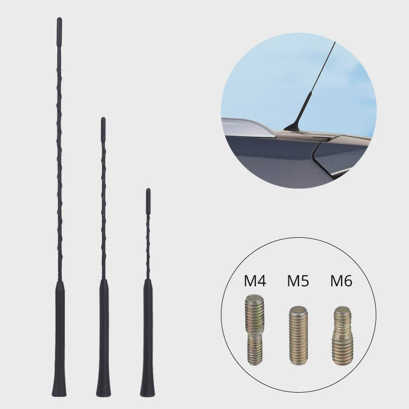 Universele Auto Dakantenne 9/11/16 Inch - FM/AM Radio Signaal Versterker