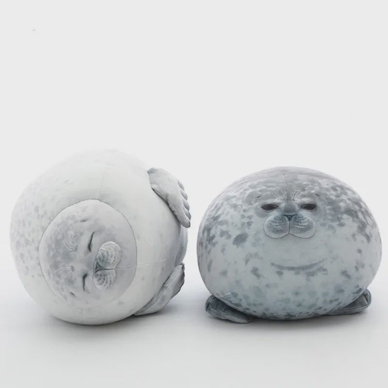 Schattige Dikke Zeehond Pluche Kussen - Knuffel Speelgoed voor Kinderen & Baby's