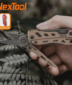 NexTool Mini Flagship F12 15-in-1 Multitool: Compacte EDC-vouwtool met tang, schaar, vijl en meer voor outdoor