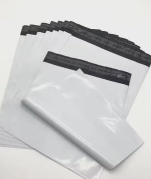 Witte Zelfklevende Verzendzakken - Ideaal voor Koeriers en Express Leveringen