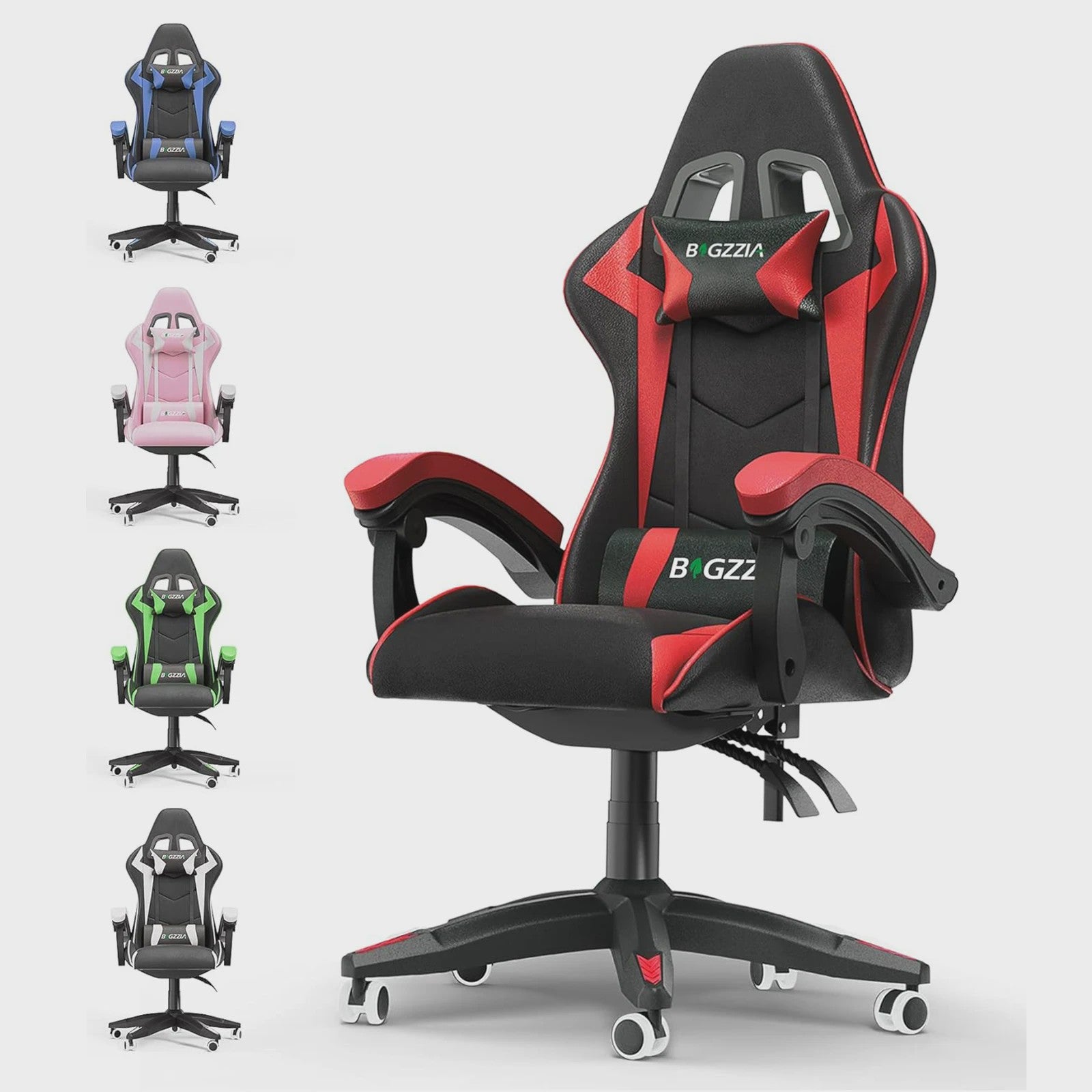 Ergonomische Gaming PC Stoel - Ademend Bureau & Computer Stoel met Lendesteun