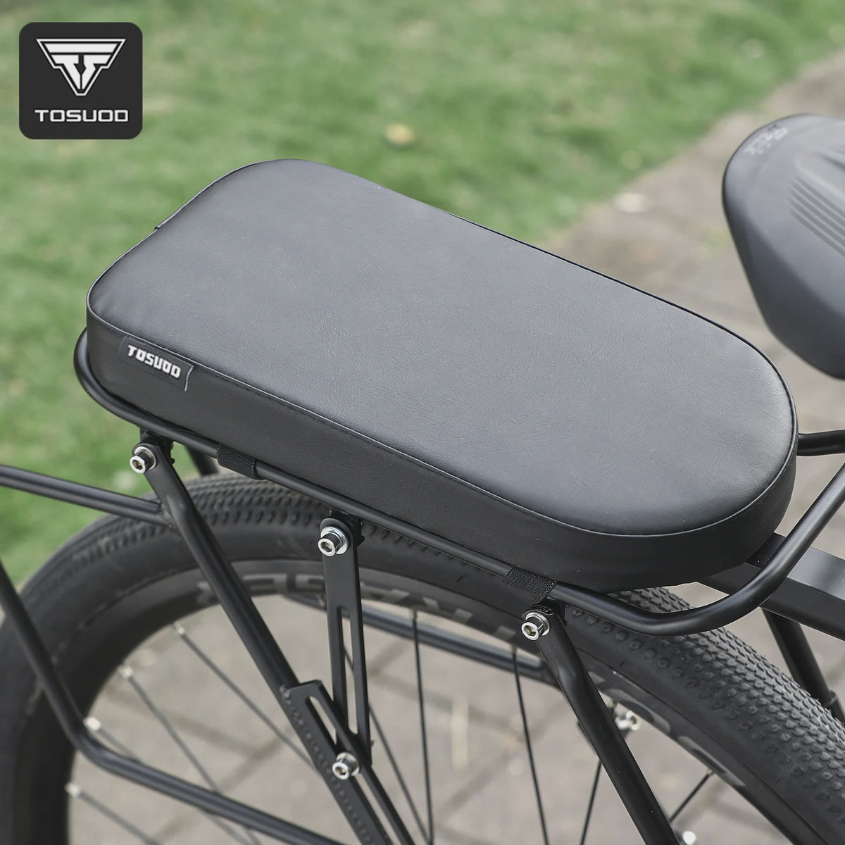 Comfortabel Fietszadel Achterbank - Zacht, Waterdicht & Slijtvast - Universeel Fiets Accessoire
