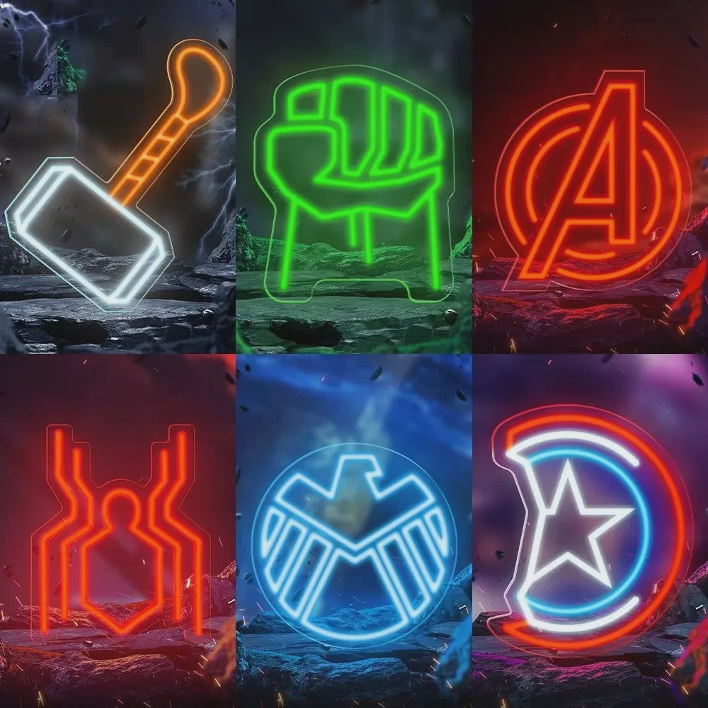 LED Neon Sfeerlamp - Decoratieve Wandlamp voor Kinderkamer, Feest & Cadeau