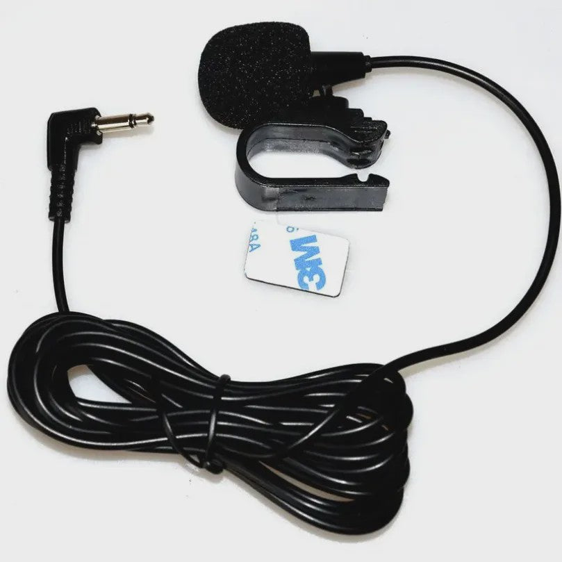 Externe Auto Microfoon met 3.5mm Jack - Clip-on voor Auto DVD Radio & Professionals