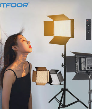 Draagbare LED Panel Lamp 40W/50W voor Fotografie, Video & Livestreaming