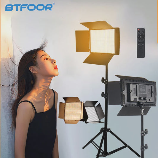 Draagbare LED Panel Lamp 40W/50W voor Fotografie, Video & Livestreaming