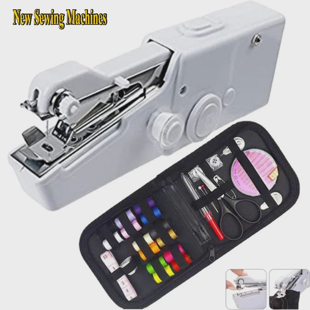 Draagbare Mini Naaimachine - Snel Kleding Repareren & DIY Projecten