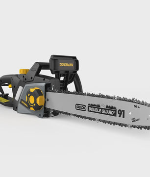 DOVAMAN Elektrische Kettingzaag 2400W - 40cm Oregon Bar, Snoerloos Spannen & Automatische Smering
