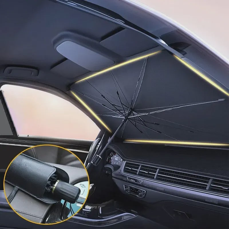 Opvouwbaar Auto Zonnescherm Paraplu - Zonwering voor Voorruit