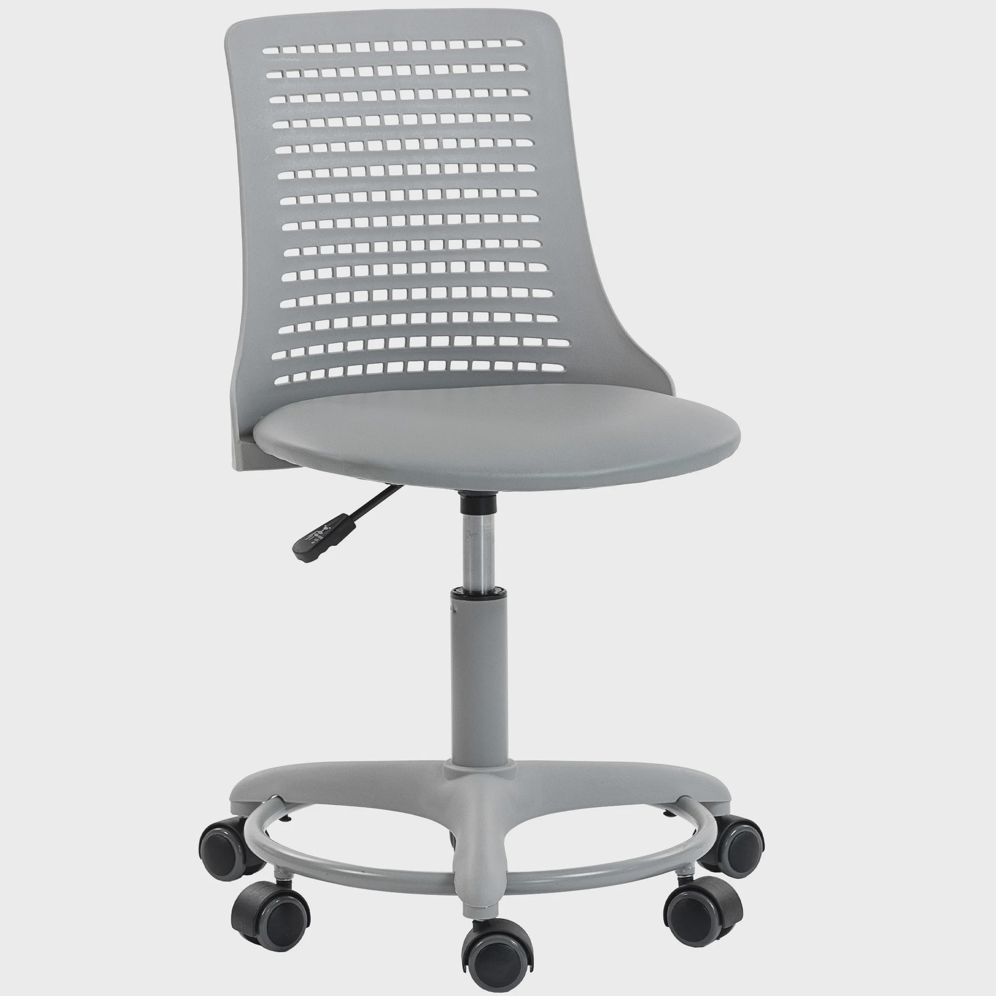 Ergonomische Bureau Stoel Grijs - Draaibaar, Verstelbaar & Ventilerend