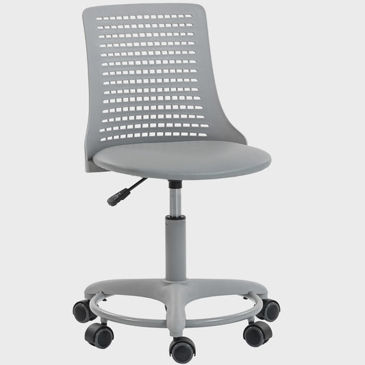 Ergonomische Bureau Stoel Grijs - Draaibaar, Verstelbaar & Ventilerend