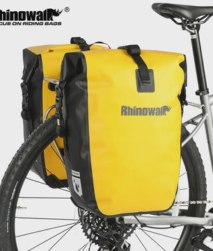 Rhinowalk Waterdichte Fietstas 27L - Snelkoppeling Achterdrager Tas voor Bikepacking