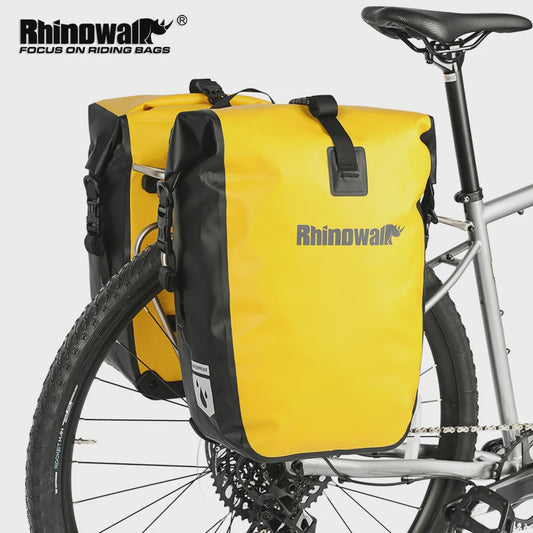 Rhinowalk Waterdichte Fietstas 27L - Snelkoppeling Achterdrager Tas voor Bikepacking
