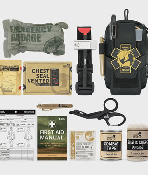Rhino Rescue EHBO Kit Tactische Molle Pouch - Survival & Outdoor Noodhulp