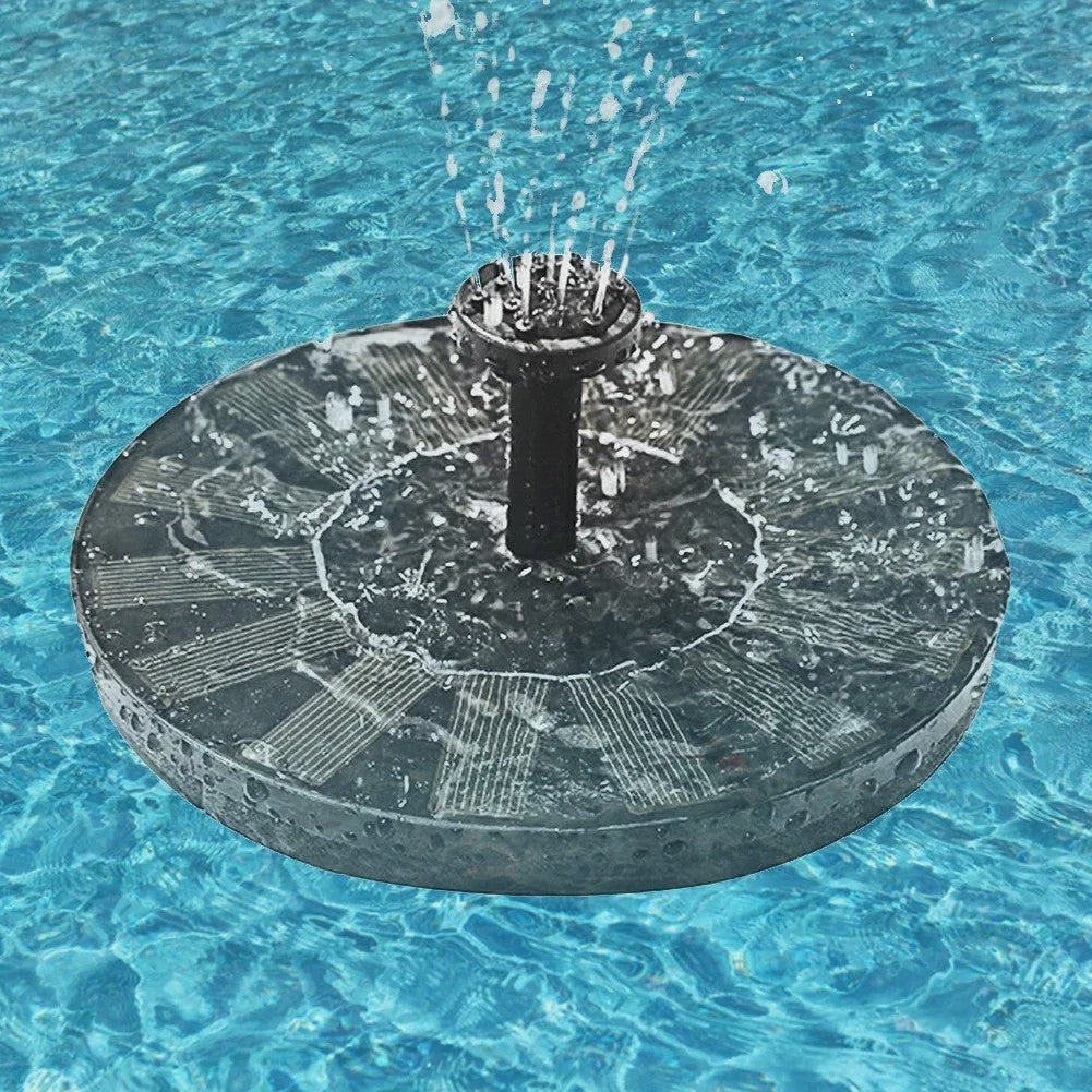Drijvende Solar Fontein Pompen (13/16/18cm) - Verfraai Vogelbad & Tuinvijver