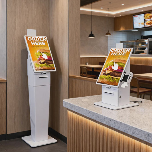 TouchWo 21.5/27 Inch Zelfbedienings Kiosk: Bestel- & Betaalzuil voor Retail & Horeca