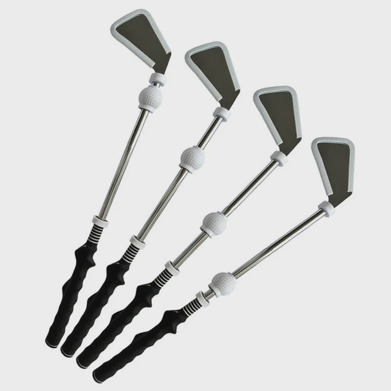 Golf Swing Trainer met Ritme Geluid - Verstelbare Grip & Tempo Oefenhulp