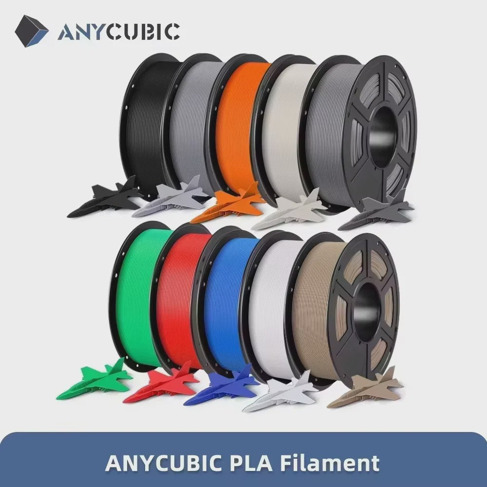 Anycubic PLA Filament Multicolor 1.75mm 1kg - Hoogwaardig Materiaal voor 3D Printers