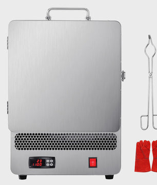 Elektrische Smeltoven 1500W - Hoge Temperatuur 1200°C voor Metaal, Klei & Glazuren