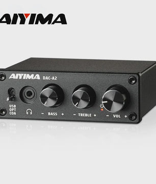 AIYIMA DAC-A2 HiFi DAC & Hoofdtelefoonversterker - USB, Coaxiaal, Optisch