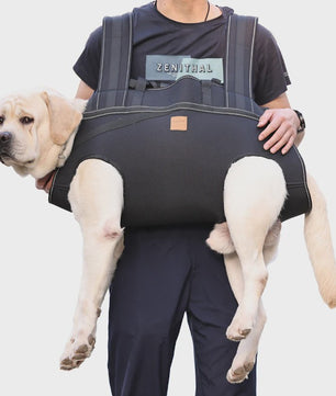 Multifunctionele Hondendrager Rugzak - Comfortabel & Ademend voor Middelgrote tot Grote Honden