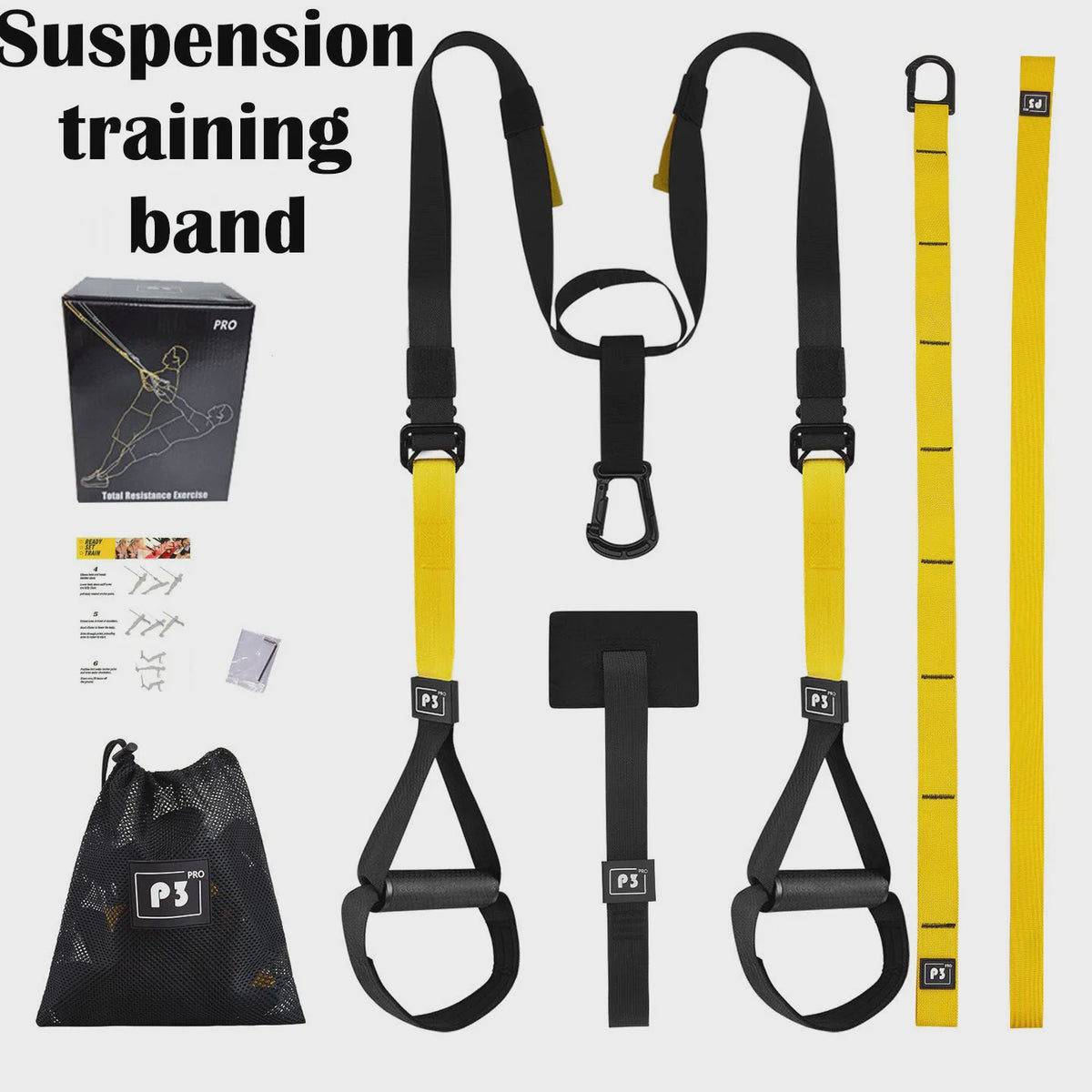 Professionele Suspension Trainer voor Krachttraining en Fitness - Verstelbaar