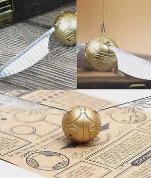 Gouden Snitch Vliegend Model Speelgoed - Harry Potter Quidditch Collectible met Elektronische Functies