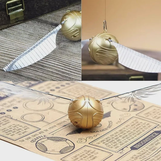Gouden Snitch Vliegend Model Speelgoed - Harry Potter Quidditch Collectible met Elektronische Functies