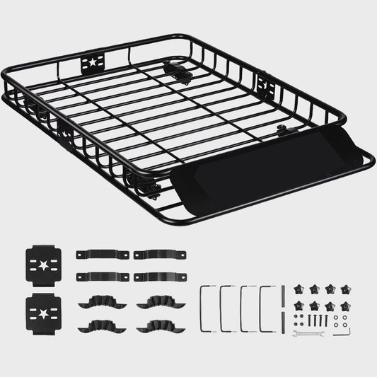 Universele Dakdrager Bagagekorf - 46/51/64 inch - 90 kg Capaciteit - Voor SUV, Truck & Voertuigen