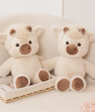 Schattige Schotse Hooglander Pluche Knuffel 45cm - Zacht en Knuffelbaar Koeien Speelgoed