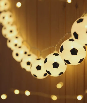 Voetbal Slinger Lichtjes - Sfeervolle LED Verlichting voor Feestjes en Decoratie