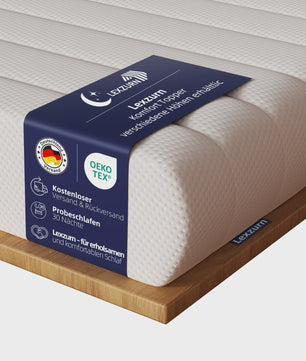 Adormii Topper 90x200 cm - 7-Zone Koudschuim Matrastop met Gel-schuim