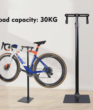 Verstelbare Fiets Parkeerstandaard - Aluminium Alloy Vloerstandaard voor Mountainbikes en Racefietsen