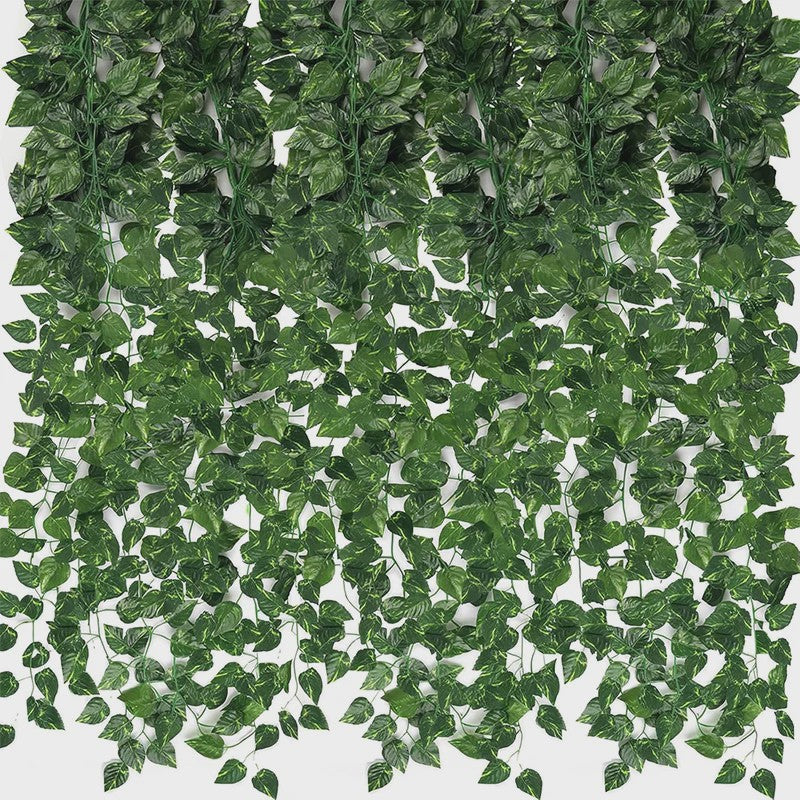Kunstmatige Klimop Slinger - Groene Nep Plant voor Tuin, Muur, Bruiloft & Feest Decoratie
