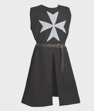 Middeleeuwse Tunic Kostuum voor Heren - Viking, Tempelier & Ridder Outfit