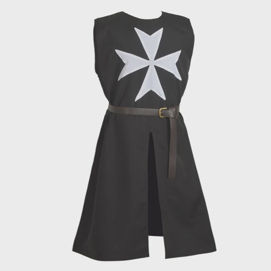 Middeleeuwse Tunic Kostuum voor Heren - Viking, Tempelier & Ridder Outfit