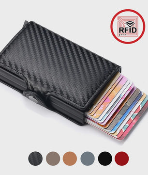 Slimme RFID Card Holder Portemonnee voor Heren - Compact & Veilig