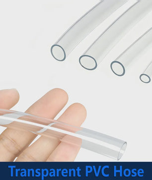 Flexibele Transparante PVC Slang - 4-24mm Binnendiameter, 3/5 Meter Lengte