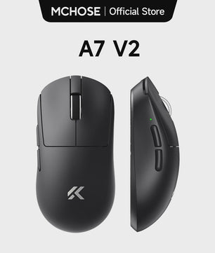 MCHOSE A7 V2 Draadloze Gaming Muis - 8000Hz Polling Rate, PAW3950 Sensor, Lichtgewicht