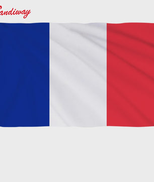 Franse Vlag 90x60cm - Decoratie voor Feest, Parade & Kantoor