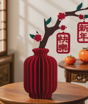 Rode Kalebas Honingraat Decoratie - Chinees Nieuwjaar, Lente Festival & Feestelijke Aankleding