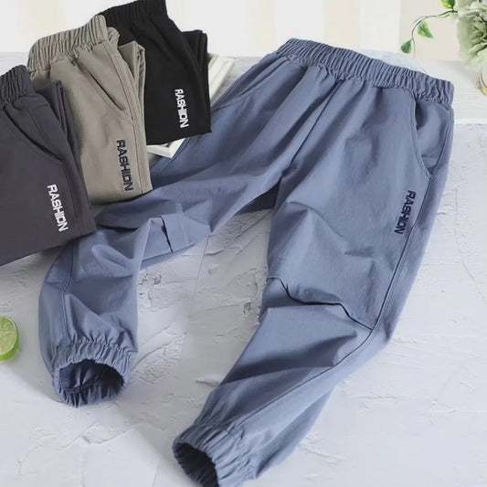 Kinder Sportbroek Jongens - Sneldrogend & Comfortabel voor Zomer & Buitenspelen