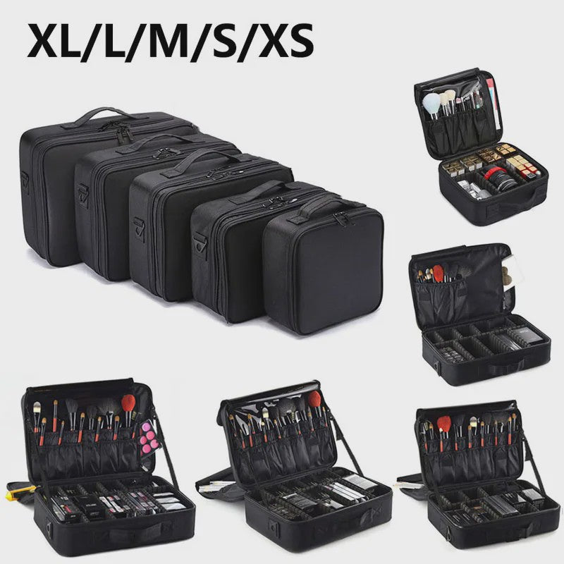 Professionele Make-up Koffer - Grote Capaciteit Reis Organizer voor Cosmetica & Beauty Tools
