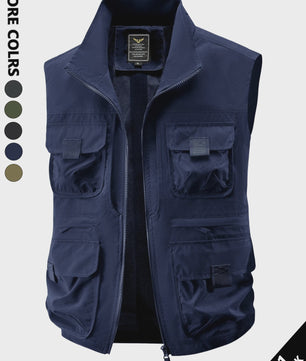 Herfst/Winter Casual Werk Vest - Winddicht & Warm voor Mannen